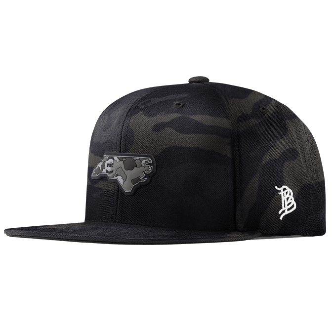 North Carolina Camo PVC Classic Snapback