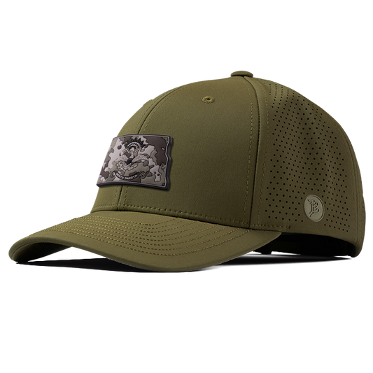 North Dakota Camo PVC Elite Curved