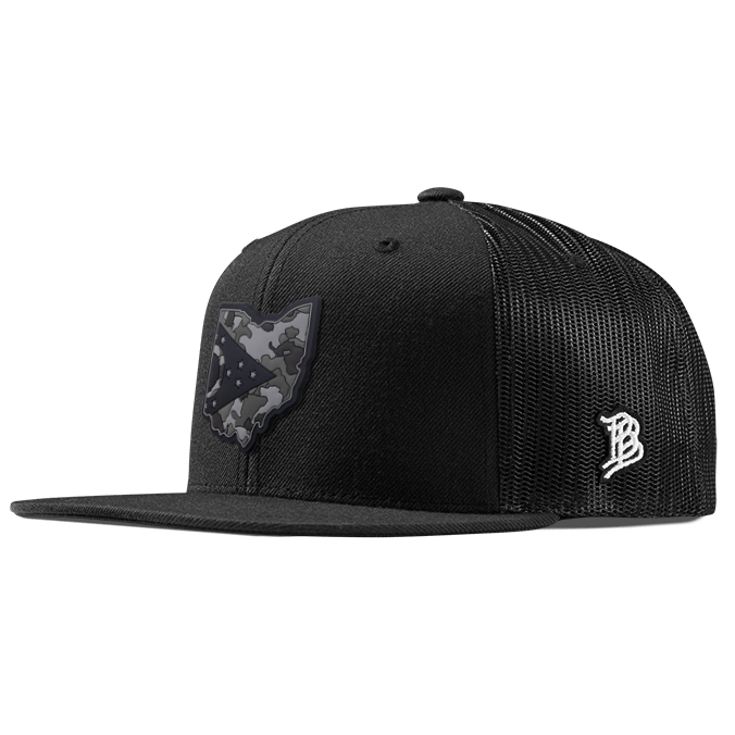 Ohio Camo PVC Flat Trucker
