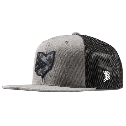 Ohio Camo PVC Flat Trucker