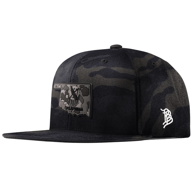 Oklahoma Camo PVC Classic Snapback