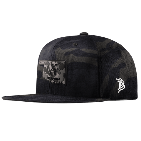 Oklahoma Camo PVC Classic Snapback