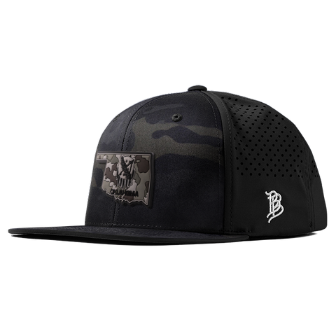 Oklahoma Camo PVC Flat Performance Hat