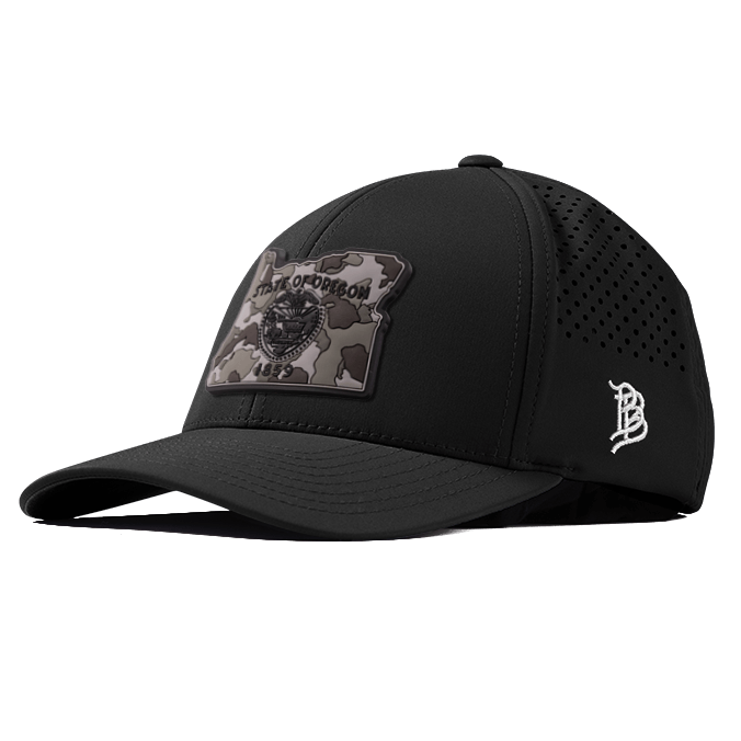 Oregon Camo PVC Curved Performance Hat