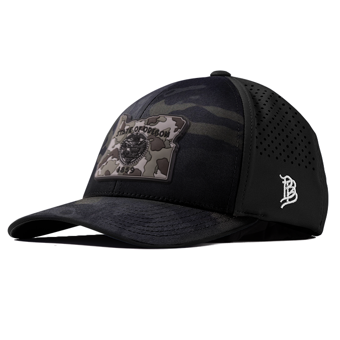 Oregon Camo PVC Curved Performance Hat