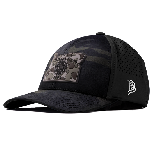Oregon Camo PVC Curved Performance Hat