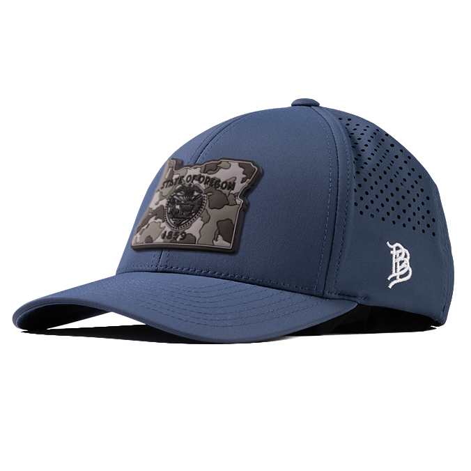 Oregon Camo PVC Curved Performance Hat