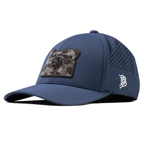 Oregon Camo PVC Curved Performance Hat