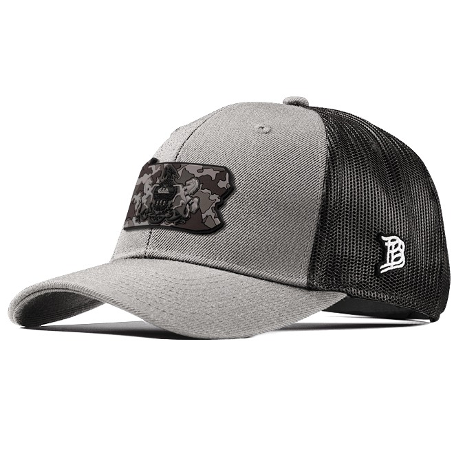 Pennsylvania Camo PVC Curved Trucker