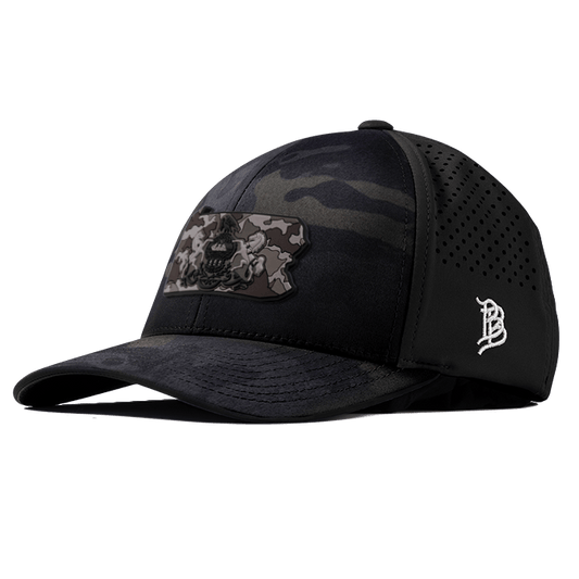 Pennsylvania Camo PVC Curved Performance Hat