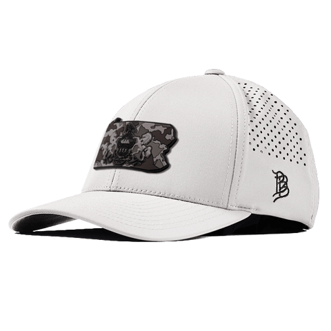 Pennsylvania Camo PVC Curved Performance Hat
