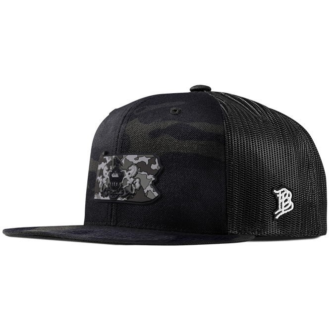 Pennsylvania Camo PVC Flat Trucker