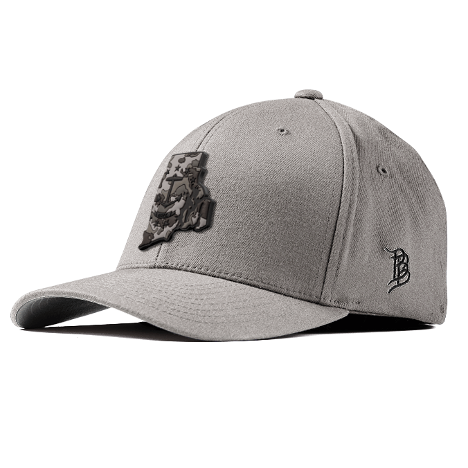 Rhode Island Camo PVC Flexfit Fitted