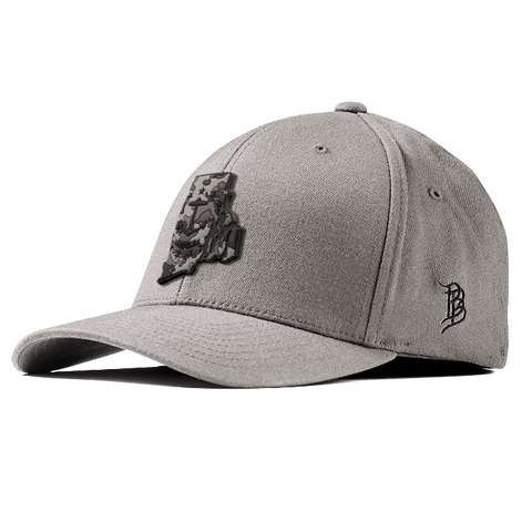 Rhode Island Camo PVC Flexfit Fitted