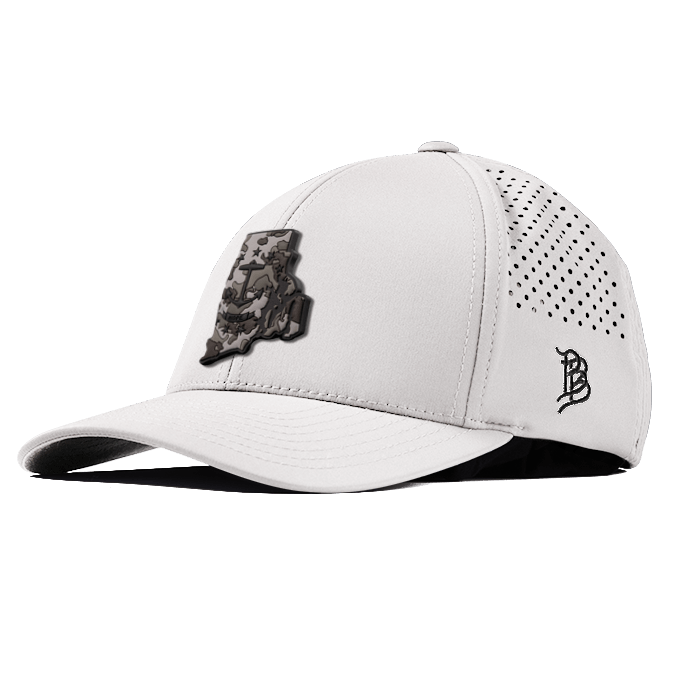 Rhode Island Camo PVC Curved Performance Hat