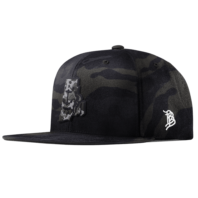 Rhode Island Camo PVC Classic Snapback