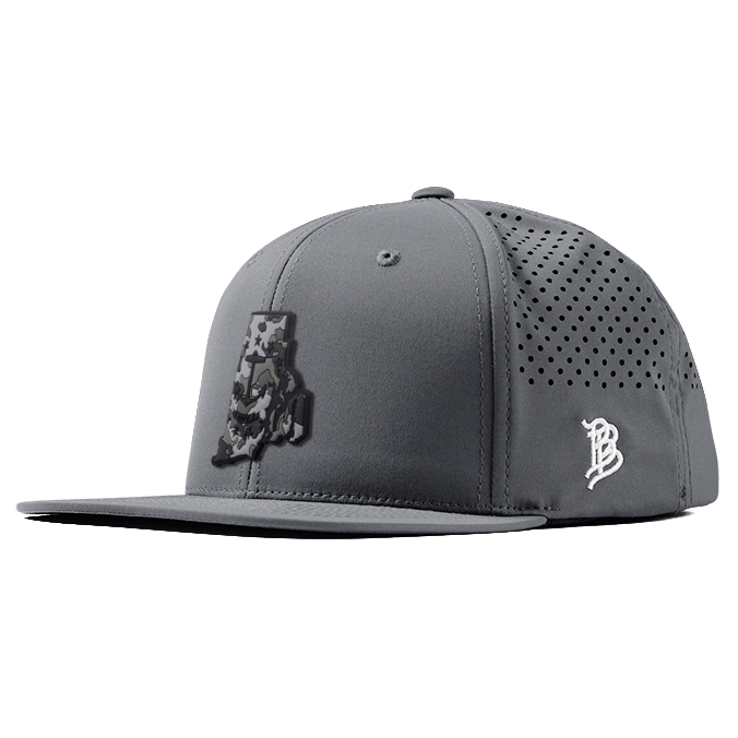 Rhode Island Camo PVC Flat Performance Hat