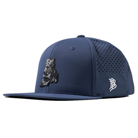 Rhode Island Camo PVC Flat Performance Hat