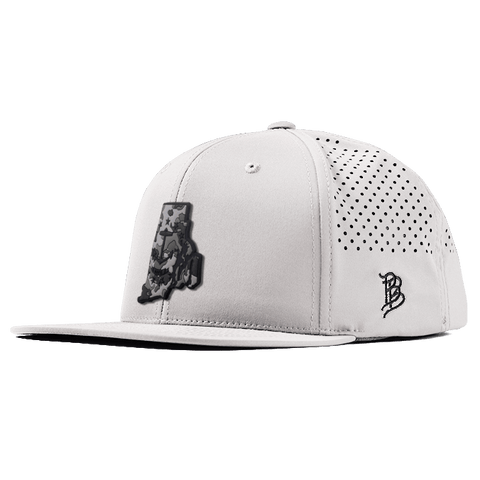 Rhode Island Camo PVC Flat Performance Hat