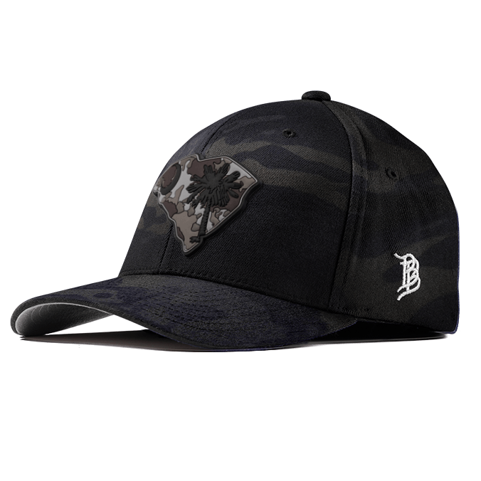 South Carolina Camo PVC Flexfit Fitted