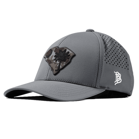 South Carolina Camo PVC Curved Performance Hat