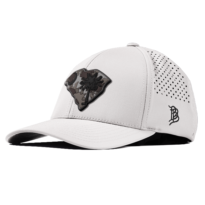 South Carolina Camo PVC Curved Performance Hat