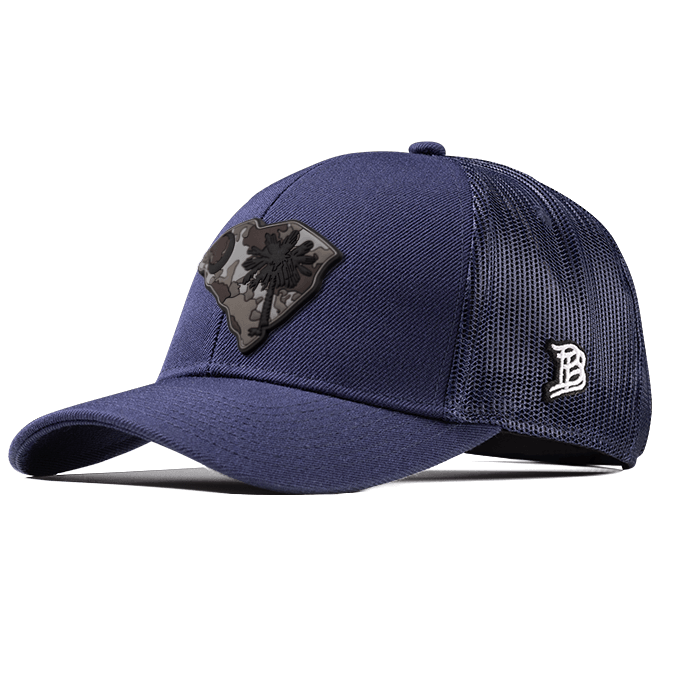 South Carolina Camo Flexfit Snapback Trucker Back CURVED