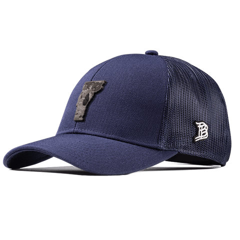 Vermont Camo Flexfit Snapback Trucker Back CURVED