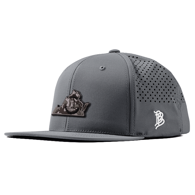 Virginia Camo PVC Flat Performance Hat