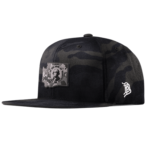 Washington Camo PVC Classic Snapback