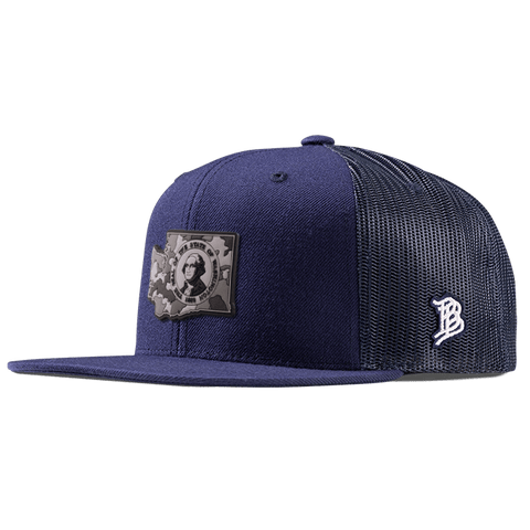 Washington Camo PVC Flat Trucker