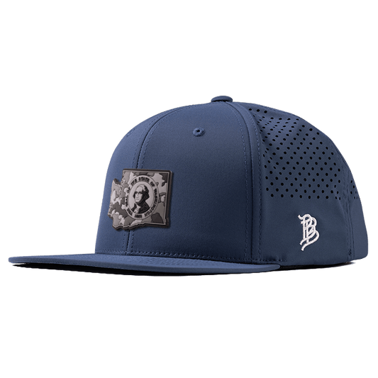 Washington Camo PVC Flat Performance Hat