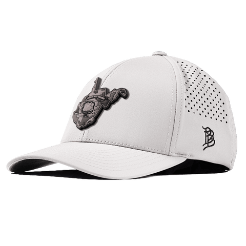 West Virginia Camo PVC Curved Performance Hat