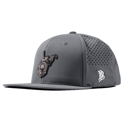 West Virginia Camo PVC Flat Performance Hat