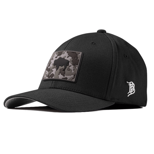 Wyoming Camo PVC Flexfit Fitted