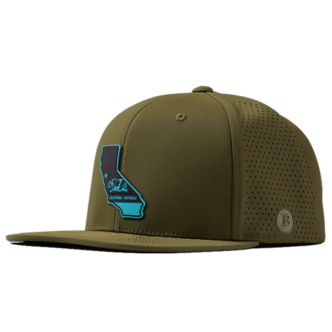 California Turquoise PVC Elite Classic Loden