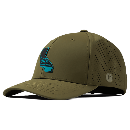 California Turquoise PVC Elite Curved