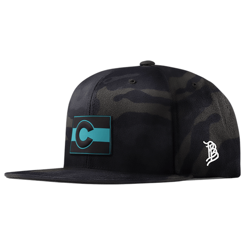 Colorado Turquoise PVC Classic Snapback