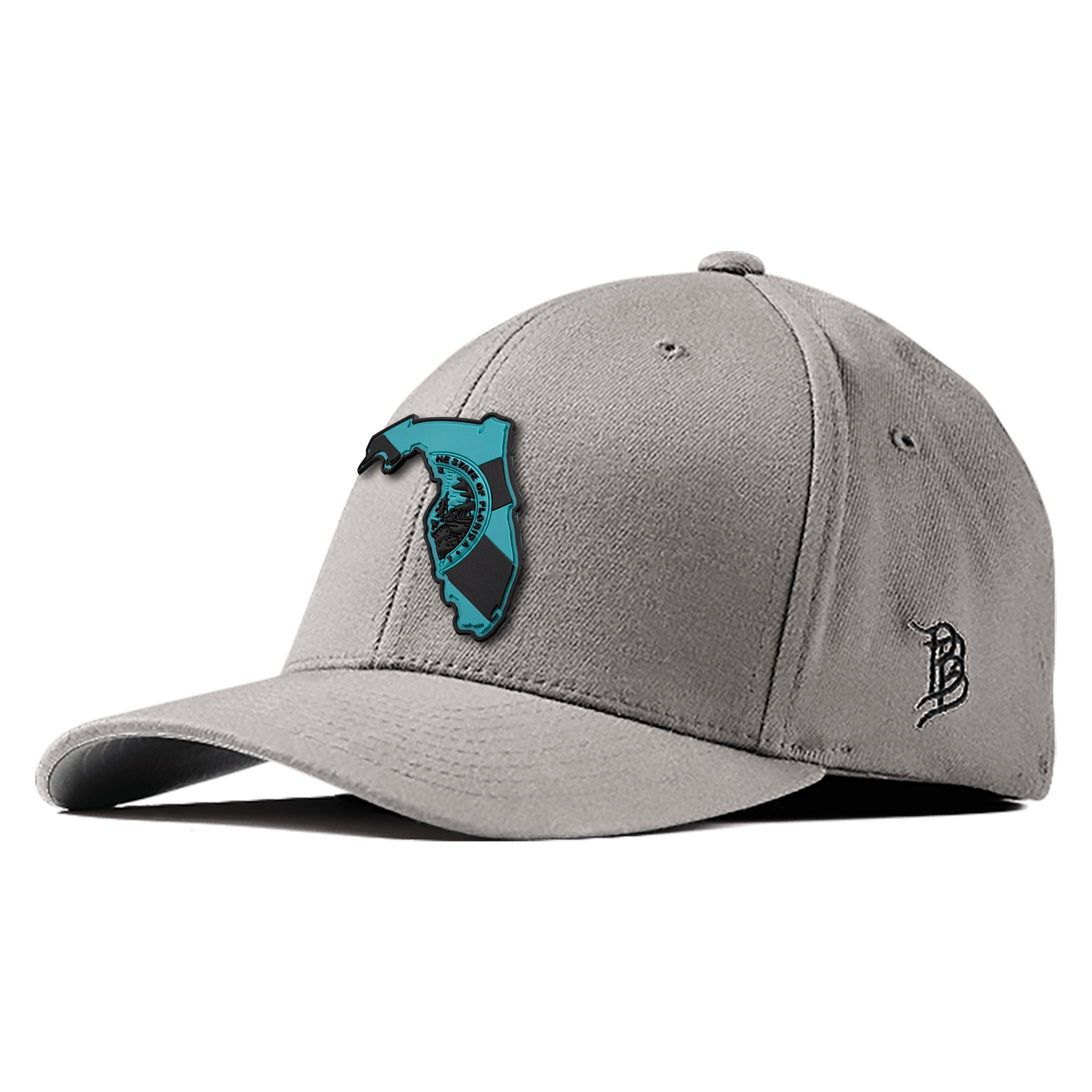 Florida Turquoise PVC Flexfit Fitted