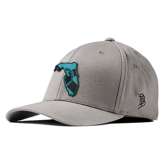 Florida Turquoise PVC Flexfit Fitted