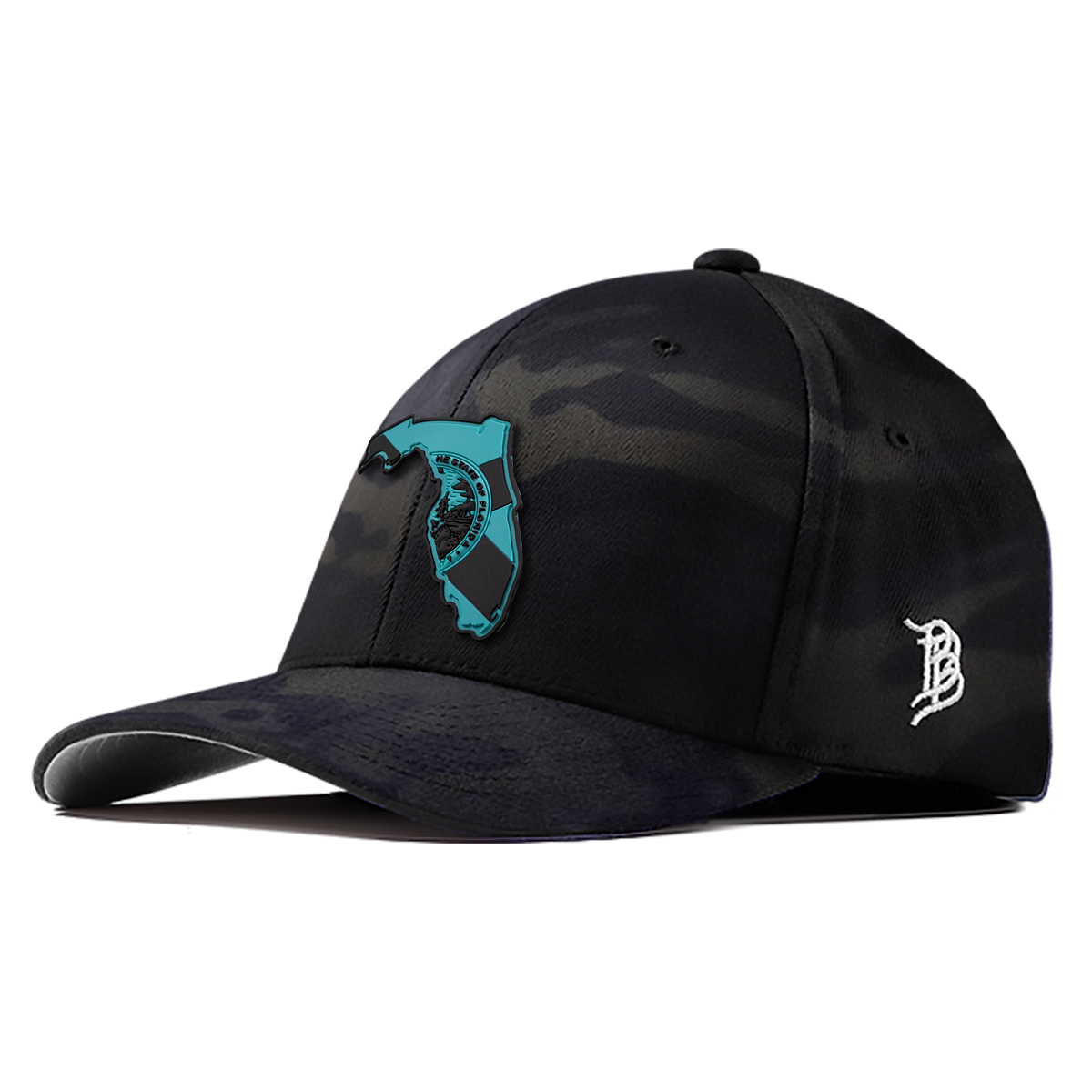Florida Turquoise PVC Flexfit Fitted