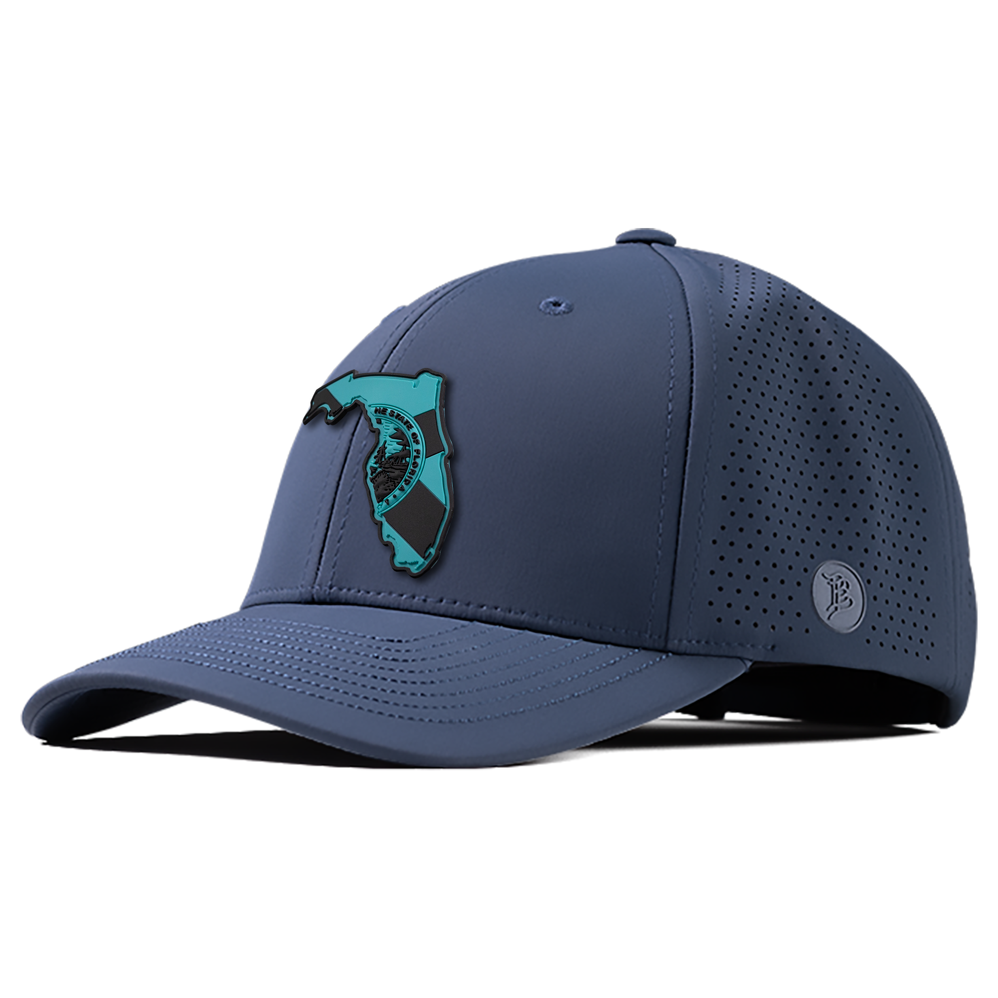 Florida Turquoise PVC Elite Curved
