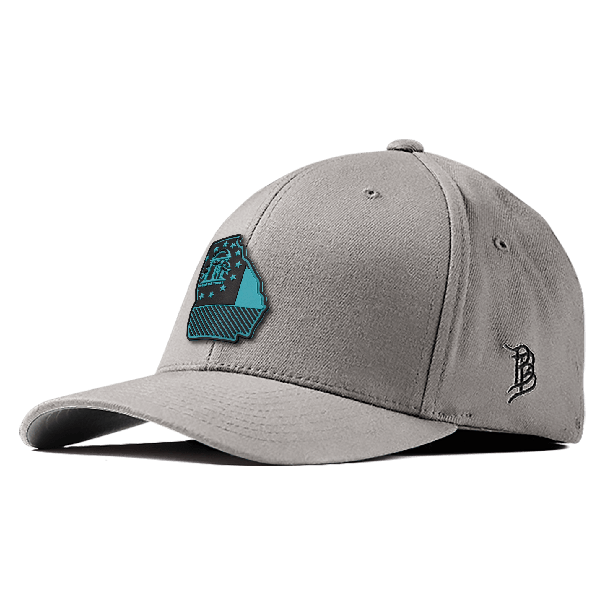 Georgia Turquoise PVC Flexfit Fitted