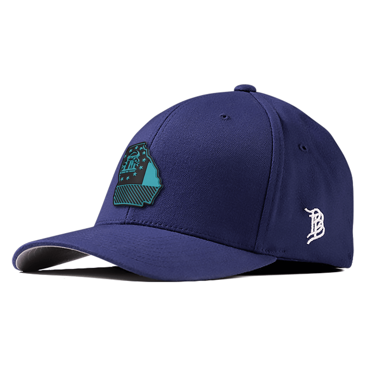 Georgia Turquoise PVC Flexfit Fitted