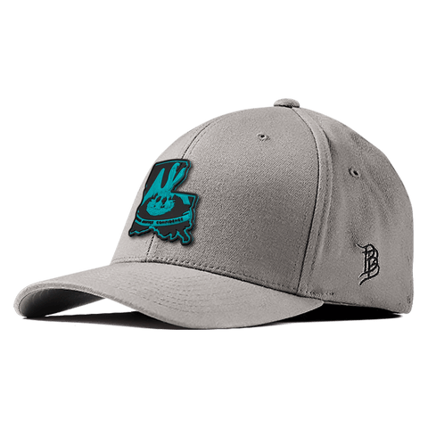 Louisiana Turquoise PVC Flexfit Fitted