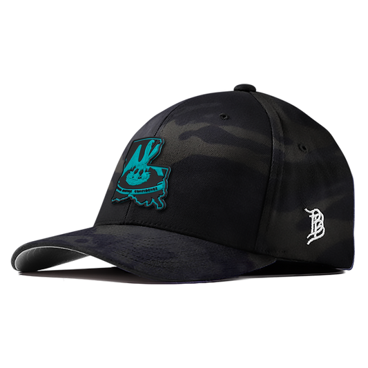 Louisiana Turquoise PVC Flexfit Fitted