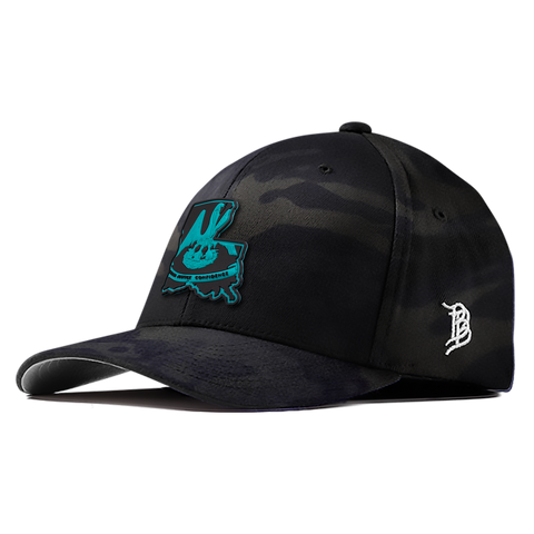 Louisiana Turquoise PVC Flexfit Fitted