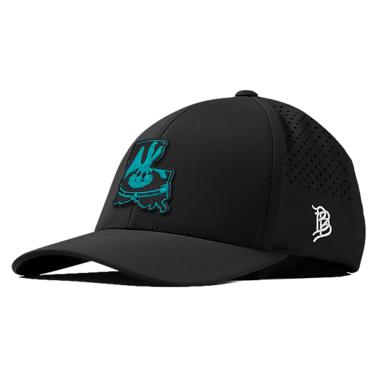 Louisiana Turquoise PVC Curved Performance