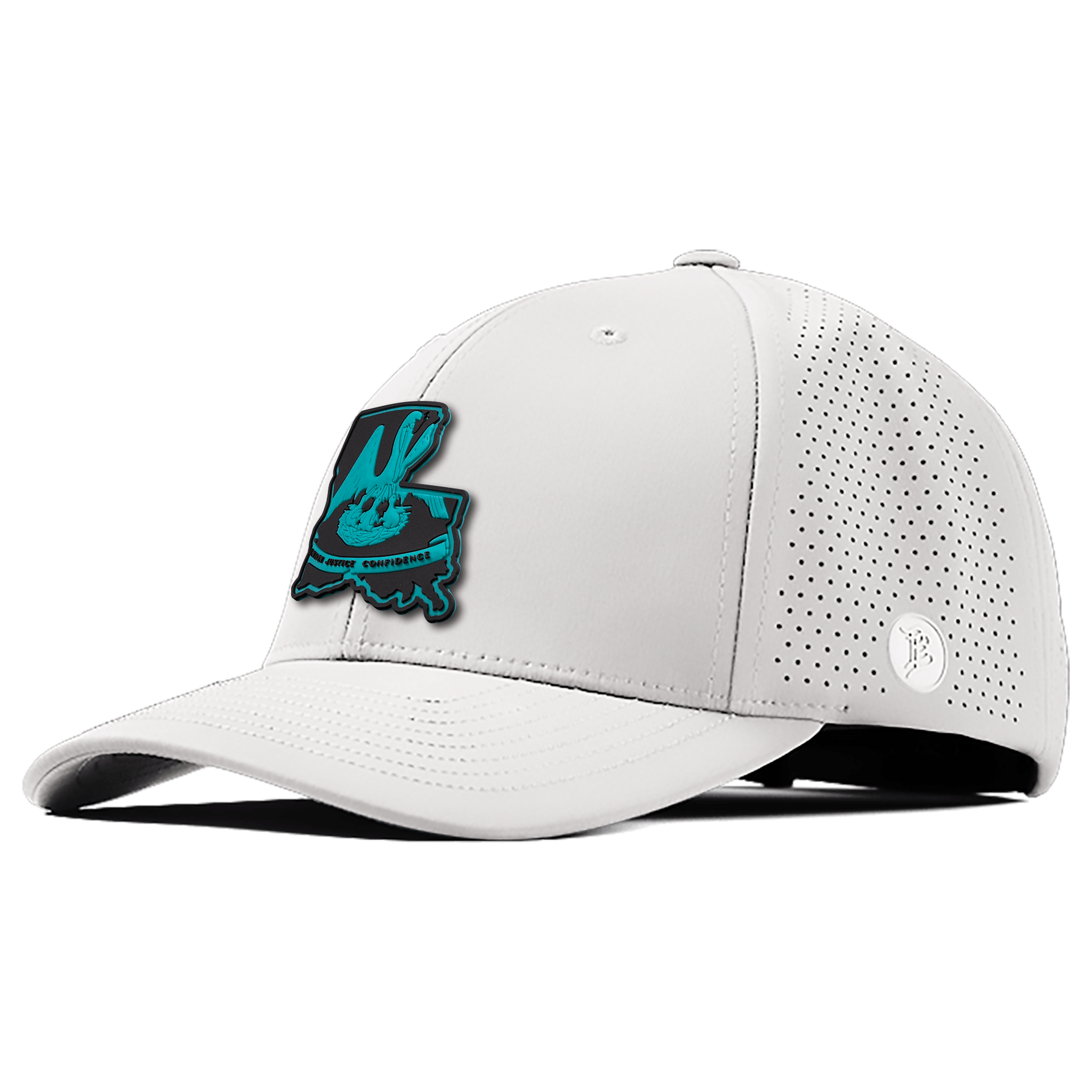 Louisiana Turquoise PVC Elite Curved