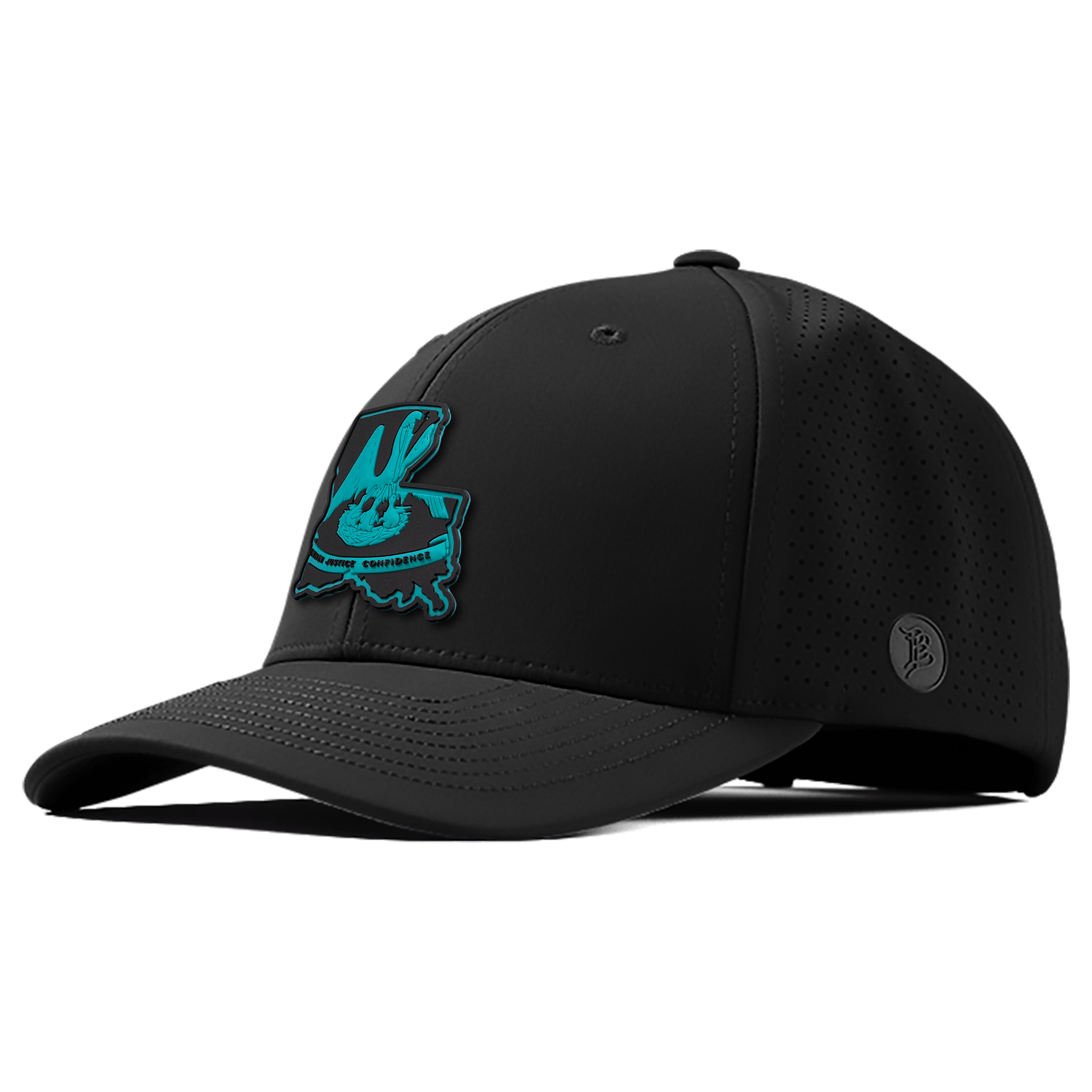 Louisiana Turquoise PVC Elite Curved